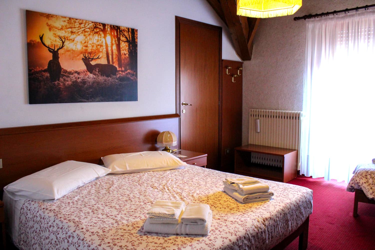 Hotel al Bosco camera tripla legno